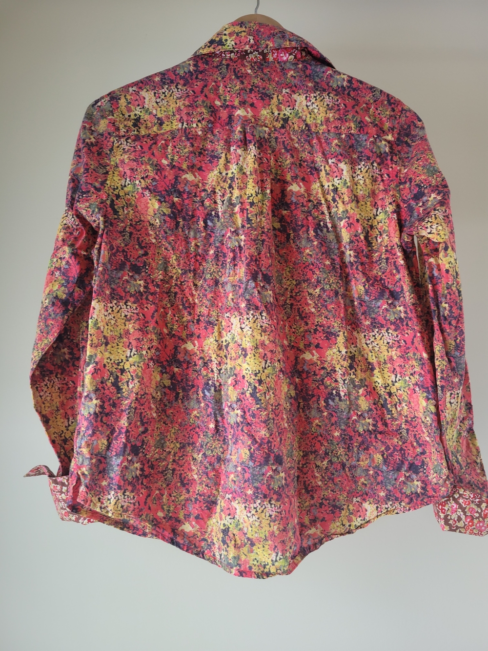 Liberty Art Fabrics 100% Cotton Floral Button-Up Shirt Size Small - Picture 4 of 8